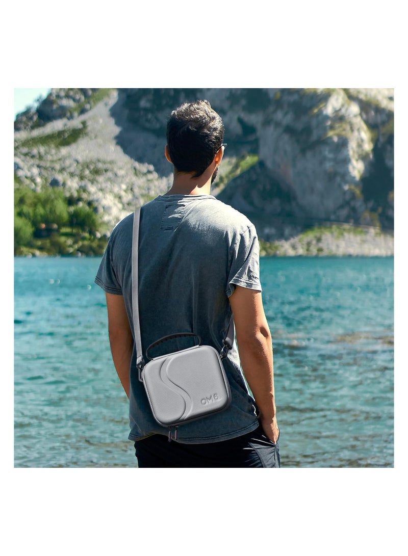 XICEN Mobile 6 Case for DJI OM 6, Portable Storge Shoulder Bag Waterproof Travel Case for DJI Osmo Mobile 6 Smartphone Gimbal Stabilizer Accessories  - Image 5