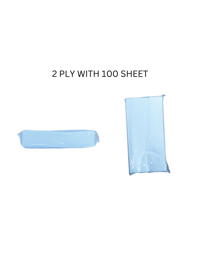 Ultra-Soft & Freshly Scented: 2-Ply Facial Tissues, 100 Sheets with Added Good freshness smell (Pack of 50 Box) - Image 3