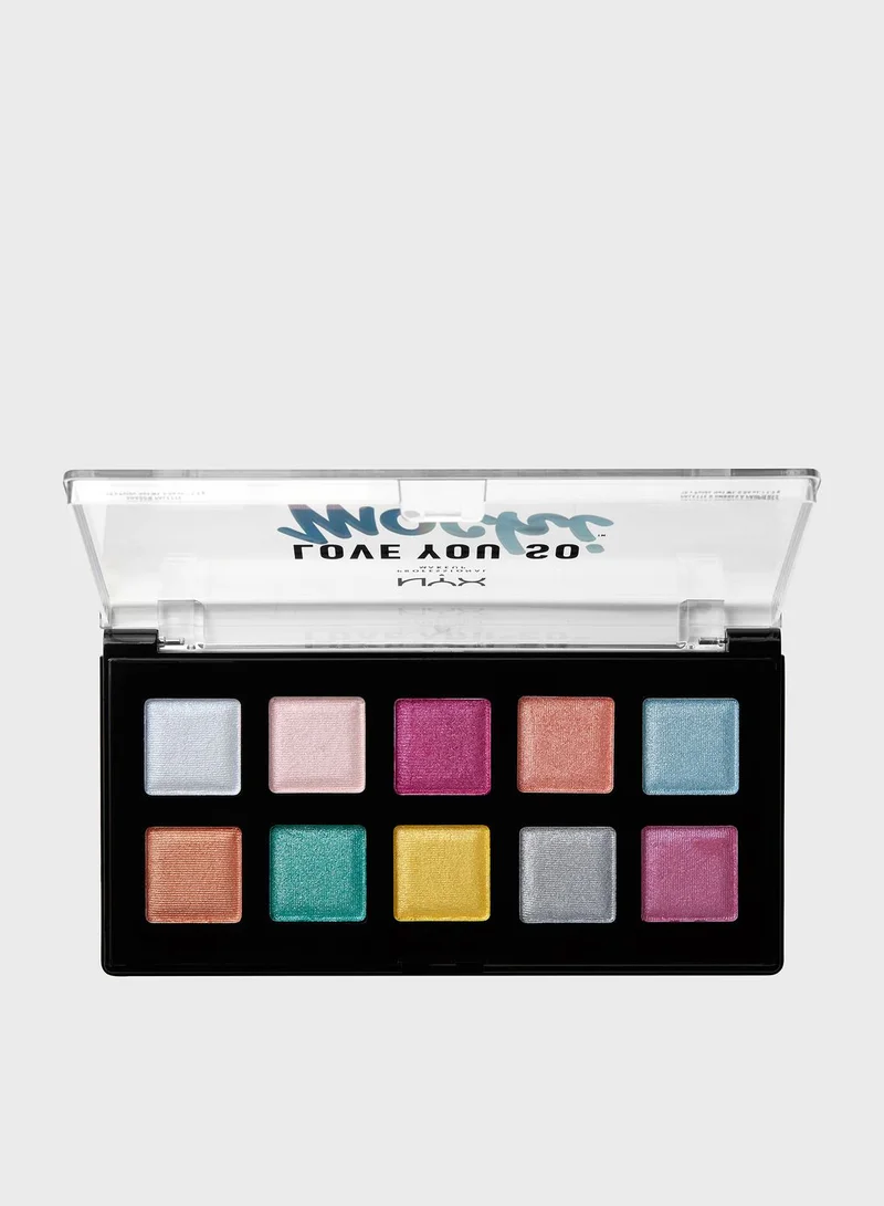 NYX PROFESSIONAL MAKEUP Love You So Mochi Eyeshadow Palette - Shade 01