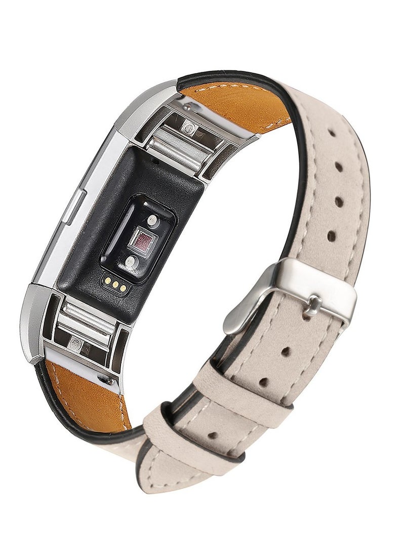 FITME Leather Replacement Band Compatible with Fitbit Charge 2  - Image 2