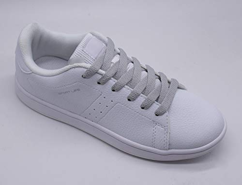 Handshop Flat Shoelaces 5/16" - Shoe Laces Replacements For Sneakers and Athletic Shoes Boots Light Gray 102cm - Image 2