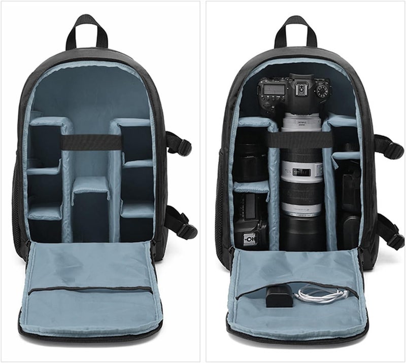 eWINNER Waterproof DSLR Camera Backpack with 15.6-inch Laptop Compartment - Image 4