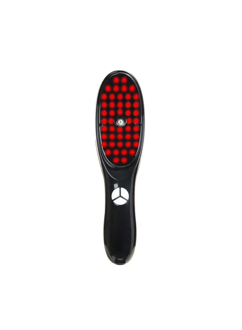 Ionic Steam Hair Straightening Brush with LED Light - Image 4