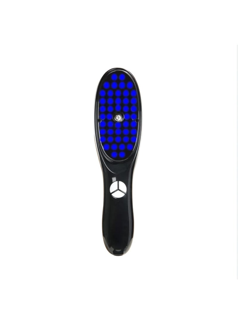 Ionic Steam Hair Straightening Brush with LED Light - Image 3