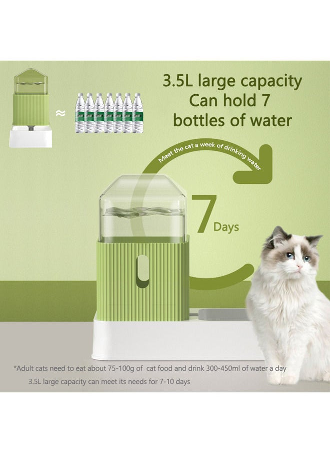 Automatic Dog Cat Feeder and Water Dispenser,3.5L Large Capacity Set for Pets(Green,food feeder+water dispenser) - pzsku/Z7CF8737F860C24ACD5F8Z/45/_/1693453334/3f4b2b8a-d240-42ca-82e8-10f4f7763f0f