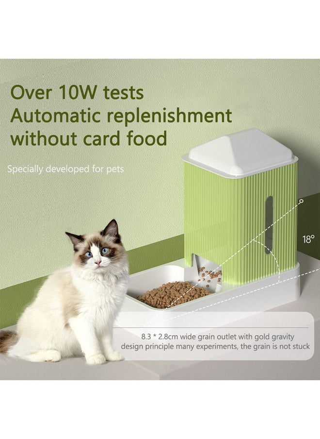 Automatic Dog Cat Feeder and Water Dispenser,3.5L Large Capacity Set for Pets(Green,food feeder+water dispenser) - pzsku/Z7CF8737F860C24ACD5F8Z/45/_/1693453338/712ee00a-965a-4175-96a7-9896d8be0410