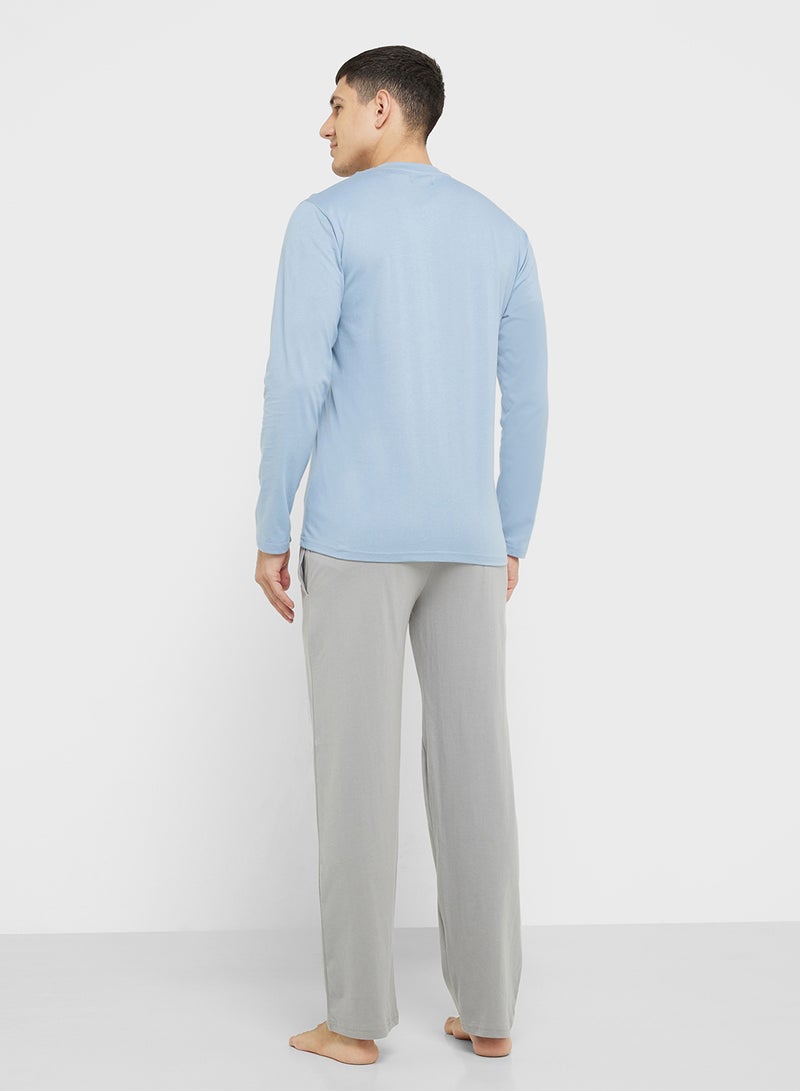 Robert Wood Nightwear T-Shirt & Pants Sets  - Image 2