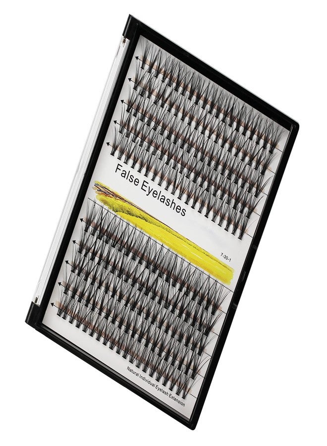 Vayator →Vayator 10-18mm Mixed Tray Mink Eyelash Extension Natural 3D Russian Volume Faux Eyelashes Individual 20D/30D/40D/50D To Choose 200pcs Clusters Lashes Makeup (20D-18+20mm Mixed) - Image 2