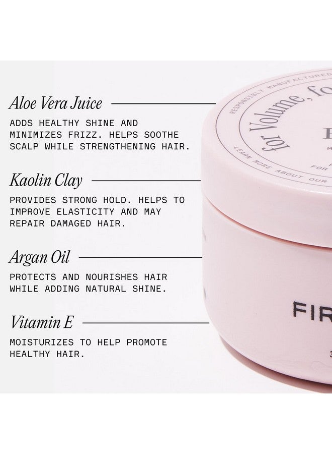 Firsthand Supply Clay Pomade - Clean & Non-toxic Hair Care Ingredients - Long Lasting & Easy to Restyle - 3oz (88ml) - Image 4
