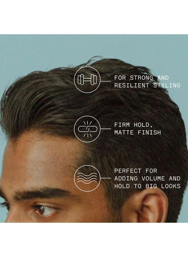 Firsthand Supply Clay Pomade - Clean & Non-toxic Hair Care Ingredients - Long Lasting & Easy to Restyle - 3oz (88ml) - Image 3