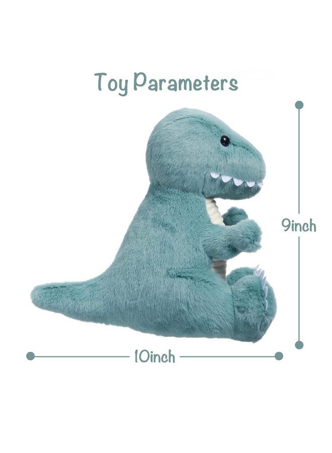 تي سي باني لعبة قطيفة على شكل ديناصور صغير وقت النوم مقاس 30.48 سم، هدايا لعيد الميلاد، عيد الحب، الكريسماس (تي ريكس، أزرق)، (Bpt 0008 Bl) - Image 4