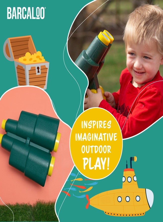Barcaloo Playground Binoculars Sets Accessories for Kids - Outdoor Backyard Jungle Gym Equipment Scope Accessory for Playset, Tree House, Playhouse, and More - Image 3