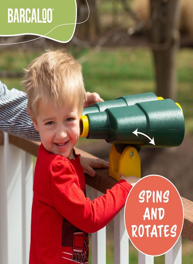 Barcaloo Playground Binoculars Sets Accessories for Kids - Outdoor Backyard Jungle Gym Equipment Scope Accessory for Playset, Tree House, Playhouse, and More - Image 4