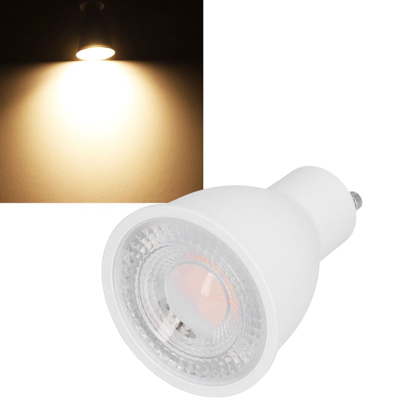 10W GU10 LED Light Bulb 1100LM Spotlight Bulb Home Embedded Lighting for Living Room Exhibition Hall 100‑265VWarm Light - Image 3