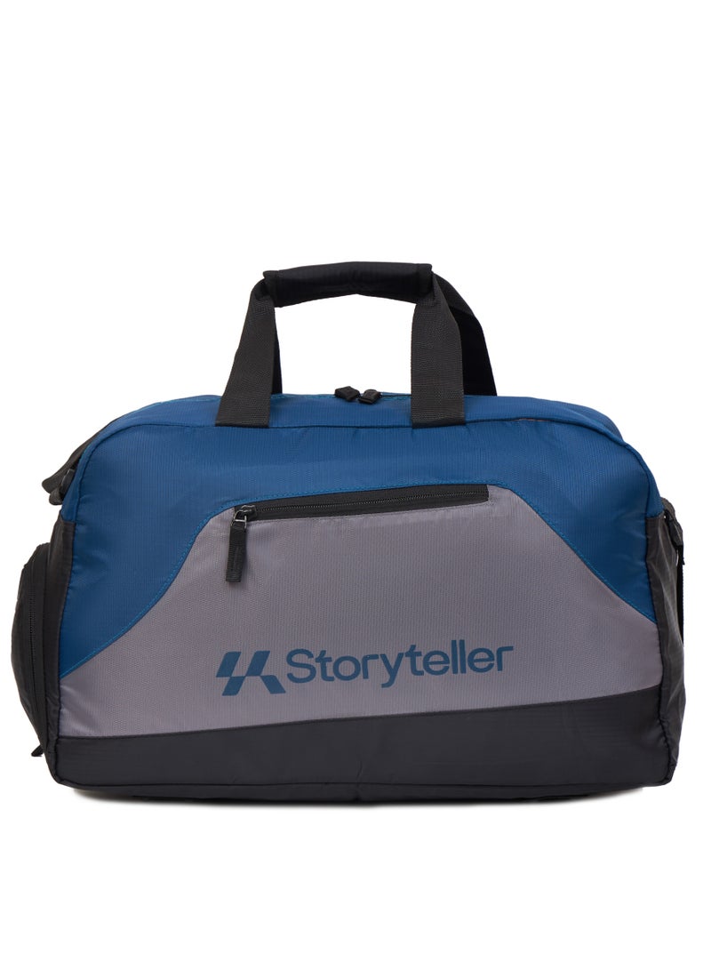 STORYTELLER Ace Casual Style Sports Travel Duffel Bag For Men and Women Blue - Image 1
