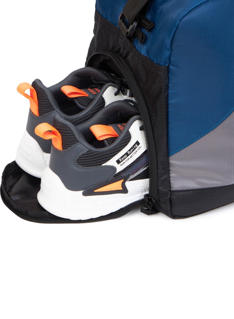 STORYTELLER Ace Casual Style Sports Travel Duffel Bag For Men and Women Blue - Image 5