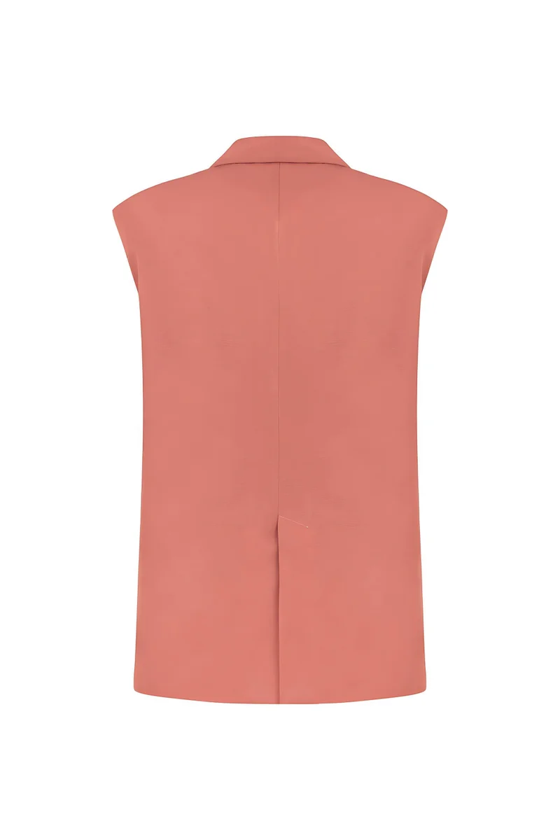 نوكتورن Lapel Collar Vest