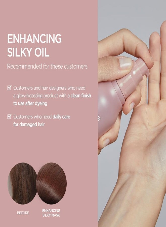AYUNCHE Enhancing Silky Hair Oil 3.3 fl oz (100ml) [For Dyed & Damaged Hair] | Deeply Nourish and Soften Hair without Stickiness | Nourishing Hair Oil | Korean Salon Brand - Image 3
