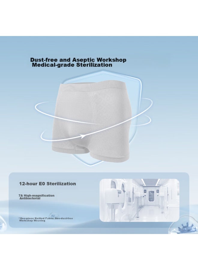 Ubras Disposable Men's Underwear, Individually Wrapped, No-wash Daily Disposable, For Business Trips And Travel, Youkesi Eco-friendly, 7-pack, XL Size - Image 3