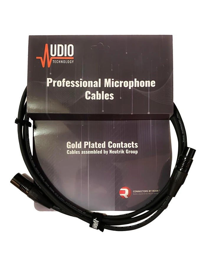 Generic REAN XLR Microphone Cable - BLACK  - Image 2