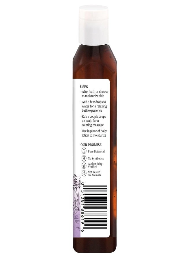 Aura Cacia Relaxing Lavender Aromatherapy Body Oil | GC/MS Tested for Purity | 237ml (8 fl. oz.) - Image 2