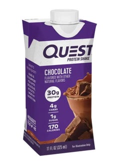 Quest Protein Shake Chocolate Flavor 325ml