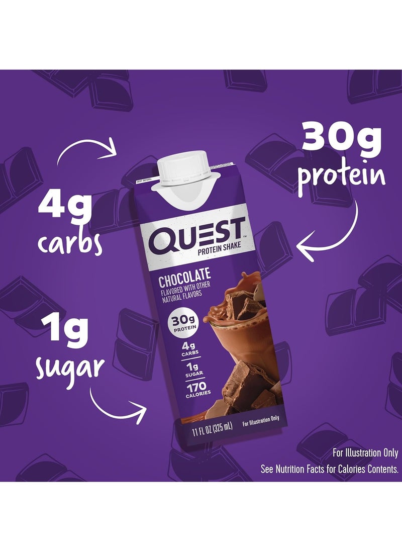 Quest Quest Protein Shake Chocolate Flavor 325ml  - Image 2
