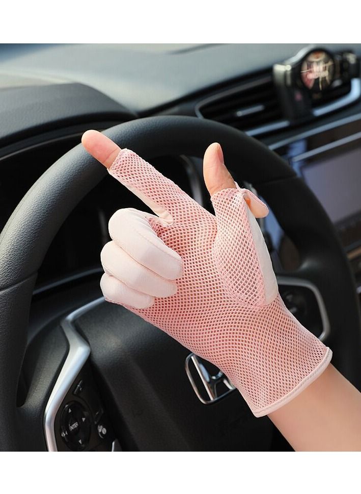 Women's Driving Gloves UV Protection Summer Sun Protection Gloves