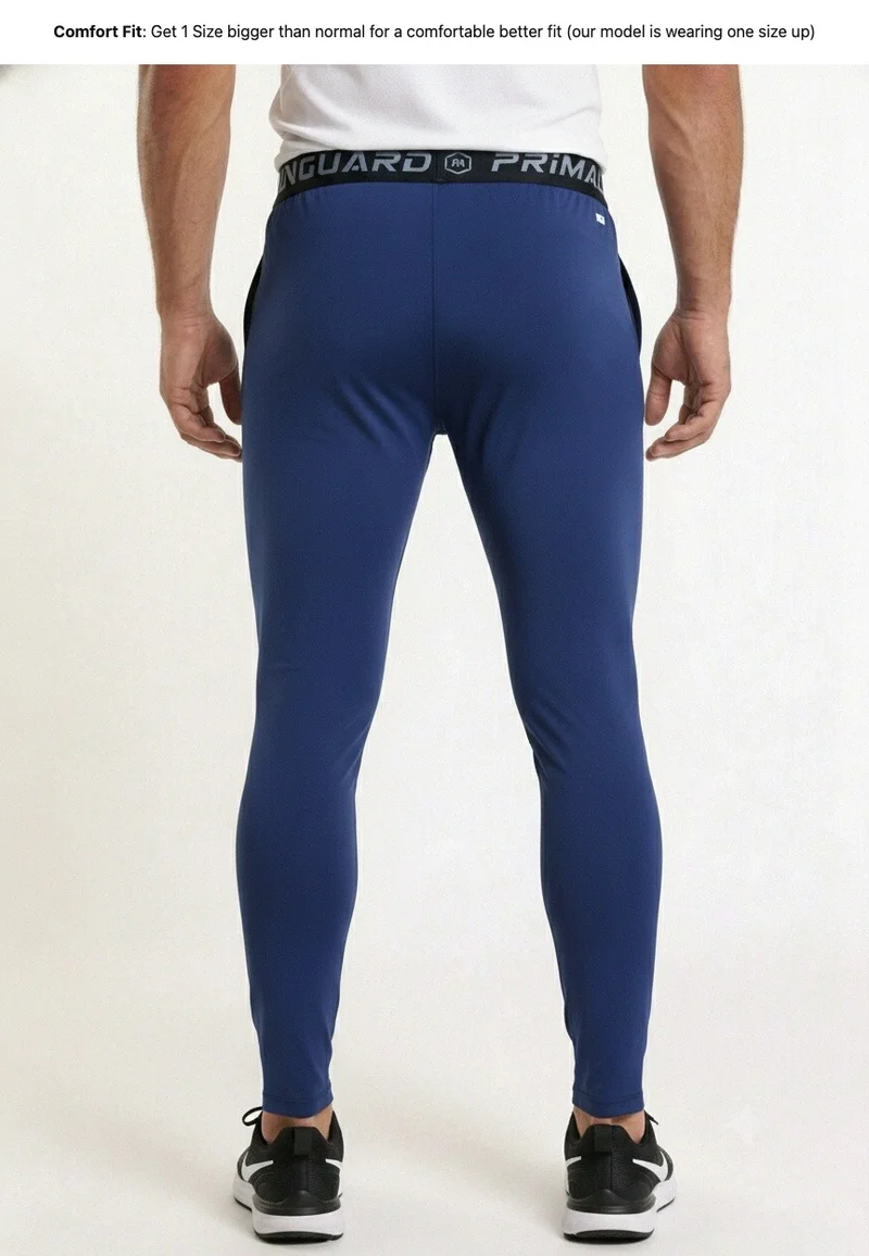 بريما إيس رجالي Compression Leggings عشاق الجيم بريميوم Navy