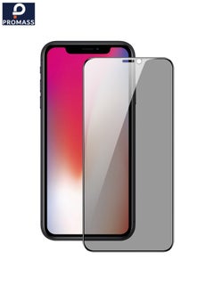 بروماس واقي شاشة سيراميك HD مضاد للتجسس لـ آيفون اكس (iPhone Xs) لحماية الخصوصية (لقافة)  من Promass, حماية قصوى للشاشة من الخدوش والكسر  - Image 1