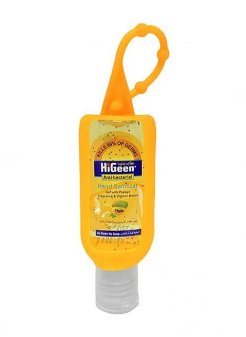 Hygiene Antibacterial Hand Sanitizer Gel with Papaya Scent 50ml