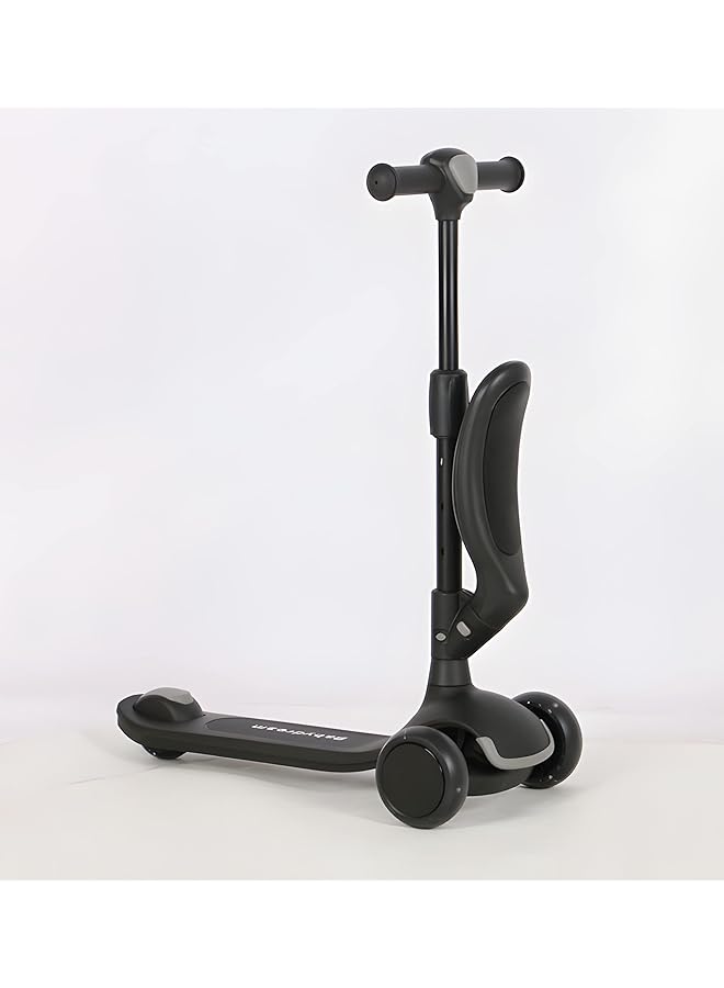 BabyDream Kids Smart Scooter Black - Image 3