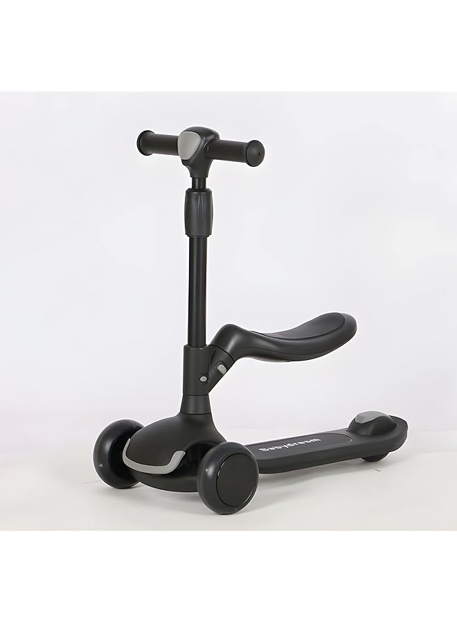BabyDream Kids Smart Scooter Black - Image 1