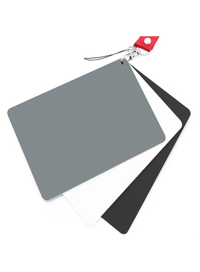 Anwenk Grey Card White Balance Card 18% Exposure Photography Card Custom Calibration Camera Checker Video, DSLR and Film,5.3"x 7.28" (Large Size) - Image 1