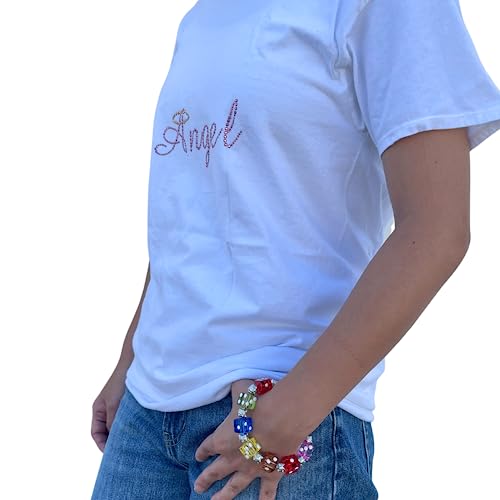fiona Dice Bracelet, Casino Bracelet For Women, Bunco Bracelet Gift, Plastic Beaded Bracelet Multi Color 1 pc - Image 3
