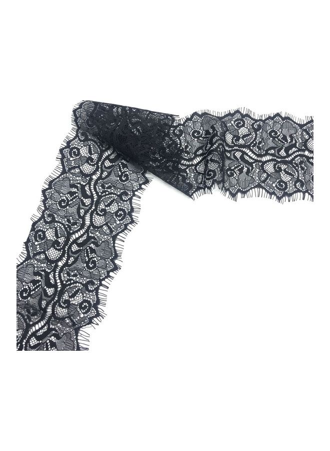 إسكدنيا دانتيل للخياطة أسود 13.72متر - Image 2