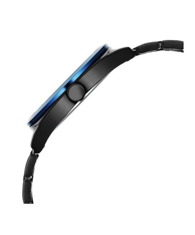 fastrack Vyb Arcane Fastrack By Titan Quartz Analog Blue Dial Black Color Metal Strap Watch For Men fv30007km02w - Image 4