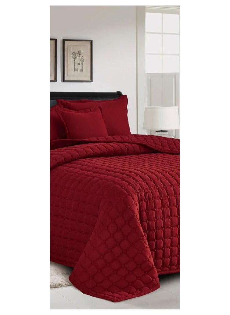 MingLi Double summer COMFORTER set made of microfiber fabric. Includes: 1 quilt (230*250cm), 1 fitted (200*200cm), 2 pillowcases (50*80cm), 2 cushion covers (50*50cm) - Image 3