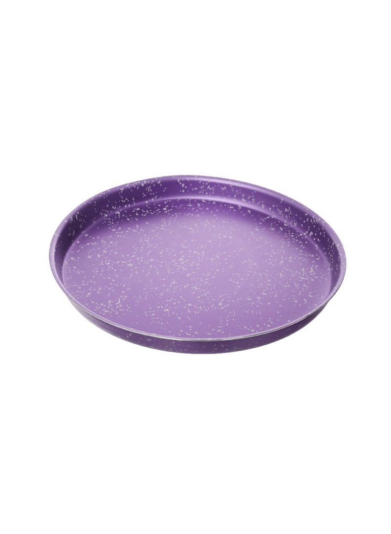 LAZORD Granite Pizza Tray - 2 Pcs - Size 26, 30 cm - Purple - Image 2