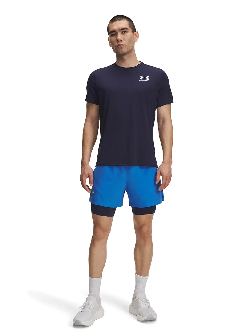 UNDER ARMOUR 5"2 In 1 Logo Shorts