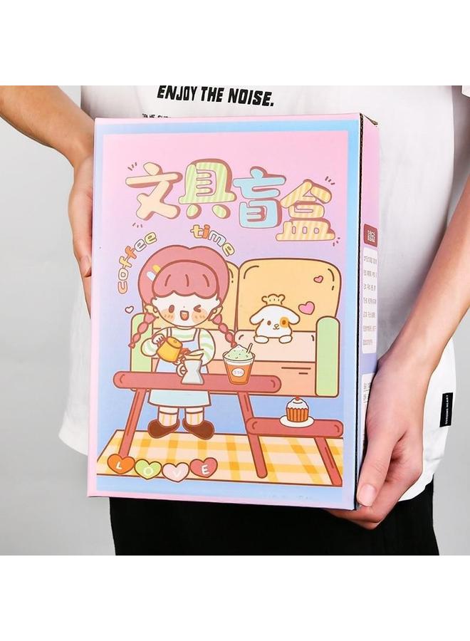 Bluejw Stationery Blind Box School Stationery Gift Bag Hand Account Suit Gift Box Primary School Students Grade 1 Grade 23 Grade 4 Men And Women - Image 3