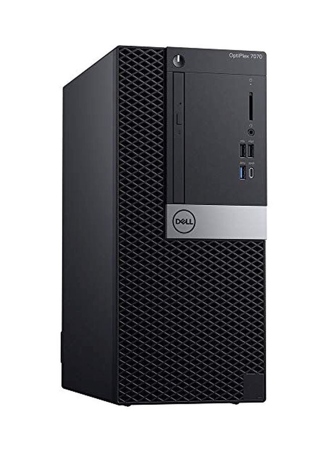 ديل كمبيوتر رأسي أوبتيبليكس 7070 بمعالج كور i7/ ذاكرة رام 16 جيجابايت/ محرك أقراص SSD سعة 256 جيجابايت/ بطاقة رسومات إيه إم دي راديون R5 430 سعة 2 جيجابايت/ إصدار عالمي أسود - Image 1