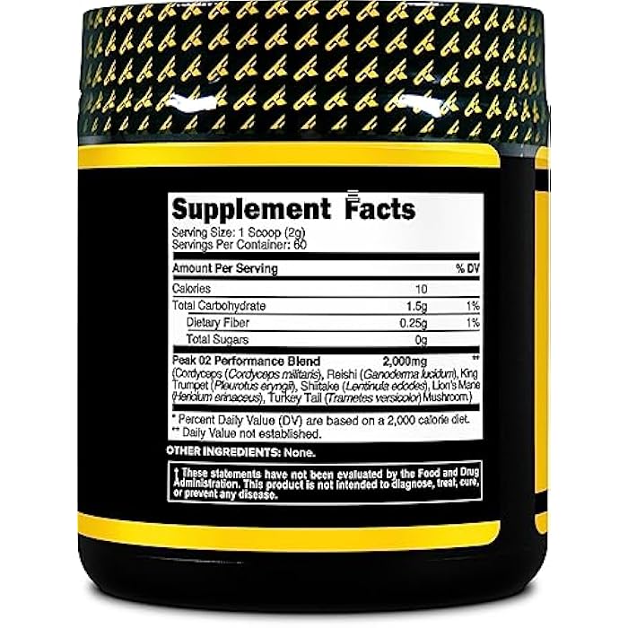 PrimaForce Peak O2 Workout Supplement, 120 Grams - Proprietary Blend, Non-GMO, Vegan and Gluten Free - Image 4