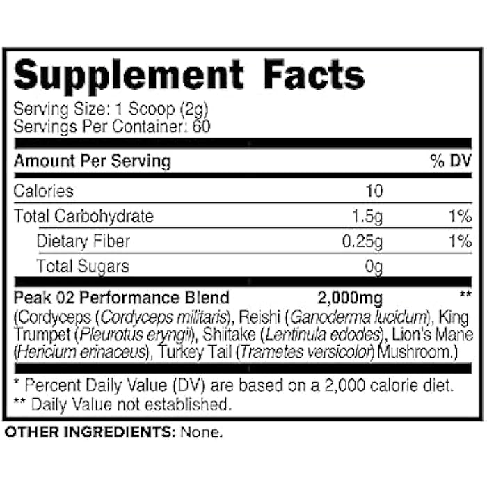 PrimaForce Peak O2 Workout Supplement, 120 Grams - Proprietary Blend, Non-GMO, Vegan and Gluten Free - Image 2