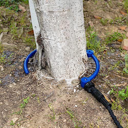 WBCBEC 360°Tree Water System Tree Watering Ring Circle Sprinkler and Irrigation System Targeted Water for New Tree Outdoor Plants Raised Garden Bed Shrub - Image 5