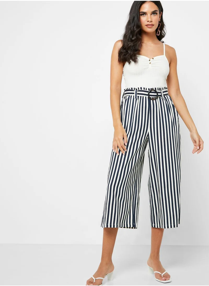 Cotton On Buckle Detail Culottes Pants