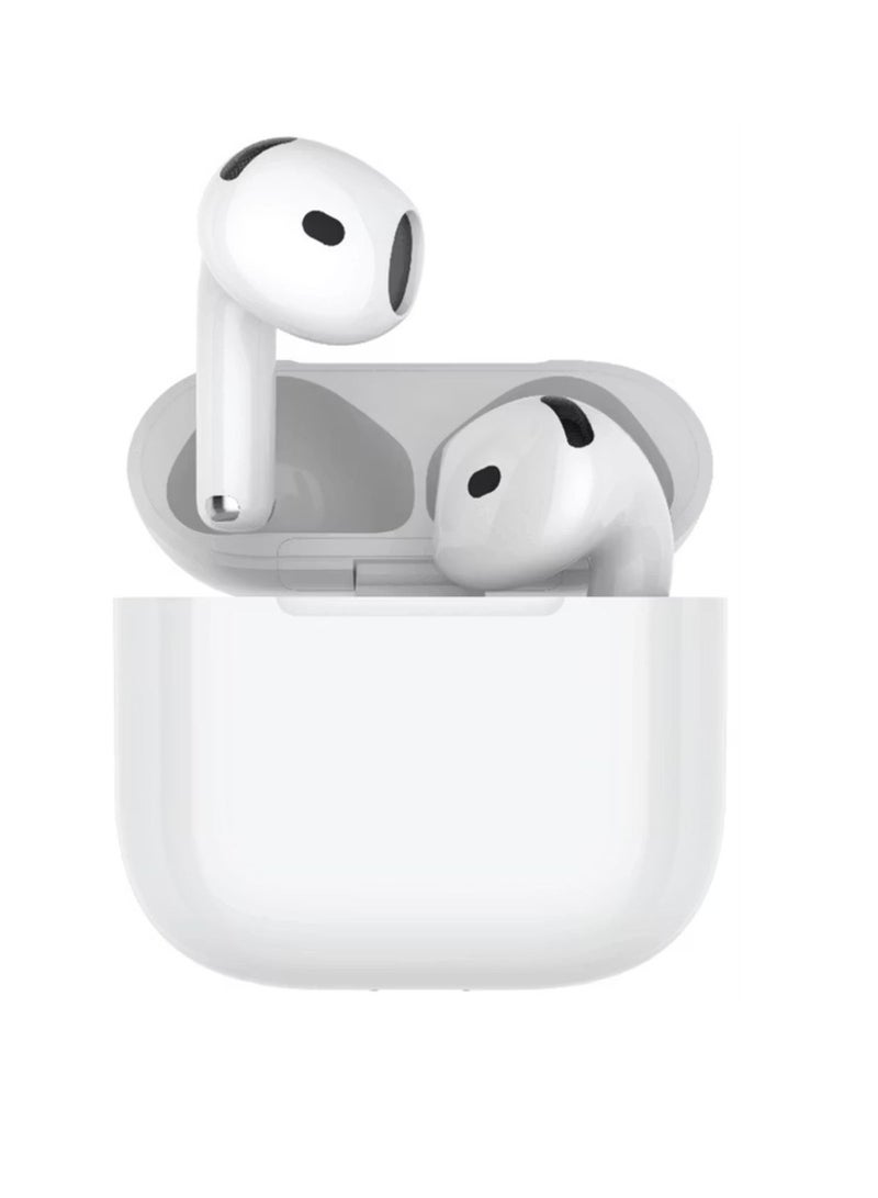 GREEN LION TWS Earbuds 4 ANC, BT 5.3, ABS/PC, IPX4, Type-C, 300mAh case, 25m range, 2h charge, 6h play, touch control_White  - Image 1