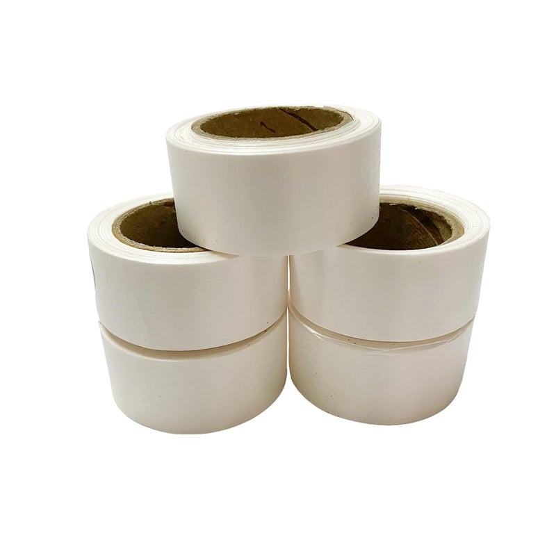 إسكدنيا Plastic Curling Ribbon for DIY, Birthday, Wedding Decorations and tie up Gift Packages.(Pack of 5 roll) 8mtr Each roll (40mtr) Color- White - Image 1