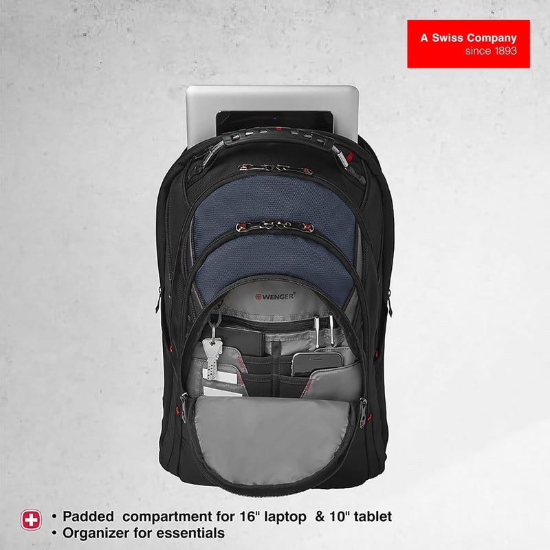 Wenger Ibex Padded Platform Laptop Backpack with Accessory Pouch - Image 4
