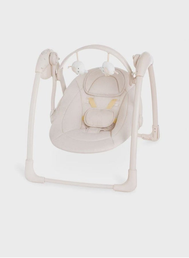 Mastela Portable Baby Swing With The Five-point Seat Belt and Removable Arc, Toys - Image 2